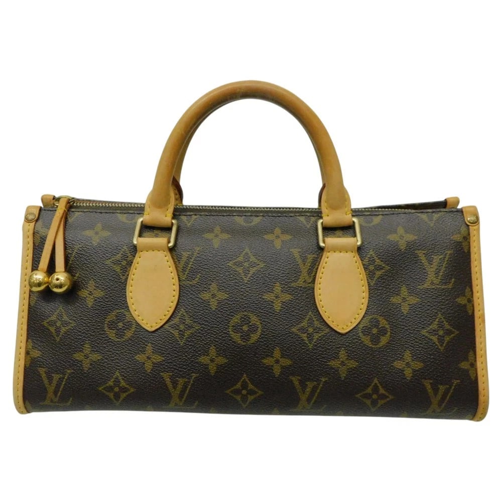 LOUIS VUITTON POPINCOURT MONOGRAM: Louis Vuitton Popincourt Monogram Brand: LOUIS VUITTON Type/Style: Handbag Material: Monogram Canvas Color: Brown/Gold Size: approximately 13.5cm (H) x 30cm (W) x 11cm (D) Accessories: None
