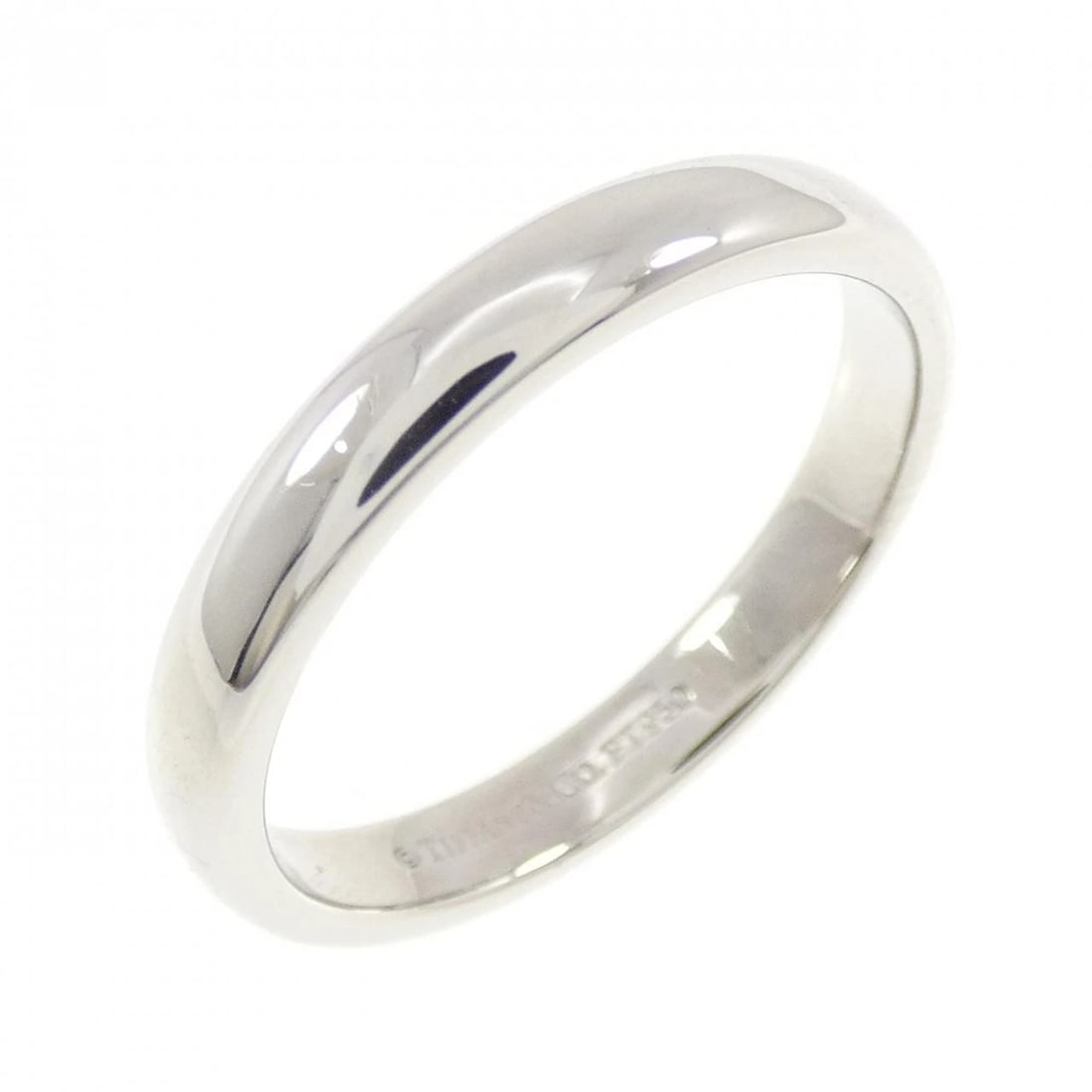 TIFFANY & CO. FOREVER WEDDING BAND RING: TIFFANY & Co. Forever Wedding Band Ring Brand: TIFFANY&Co. Type/Style: Ring Material: Platinum950, Color: White Size: US 7 Accessories: None Accessories Notice: When purchasing pre-owned goods,