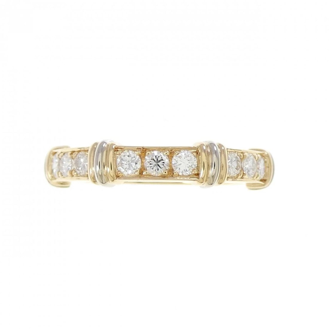 CARTIER CONTESSA HALF-DIAMOND RING - 2