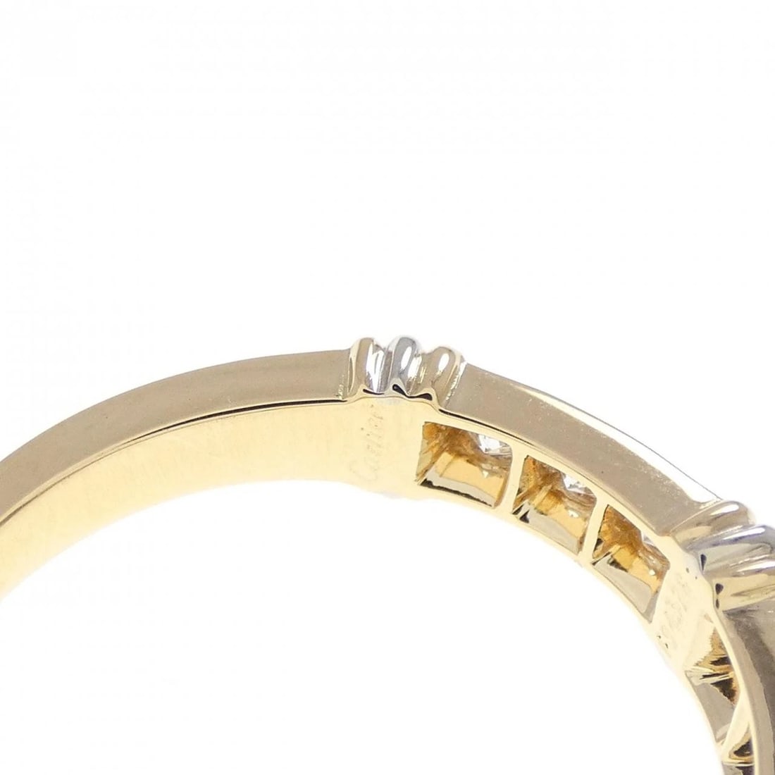 CARTIER CONTESSA HALF-DIAMOND RING - 4