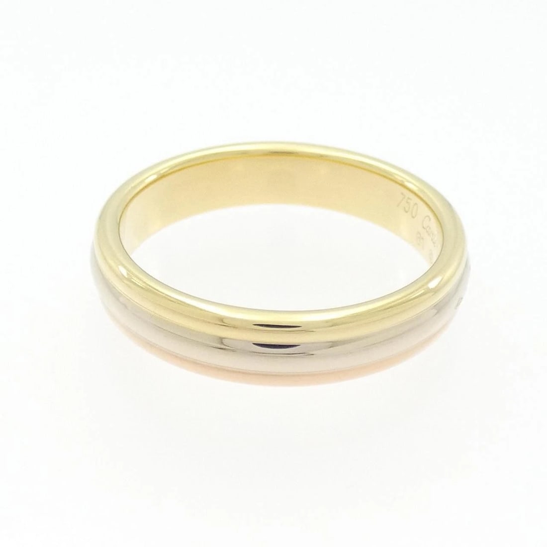 CARTIER THREE-COLOR WEDDING RING - 2