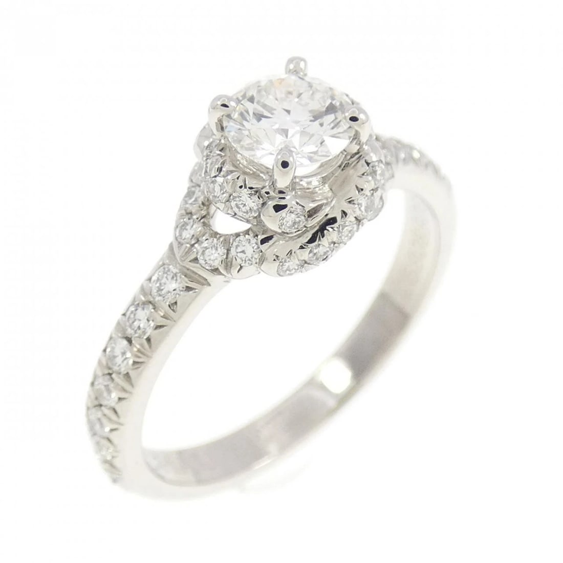 CHAUMET LIEN RING: Chaumet Lien Ring Brand: Chaumet Type/Style: Ring Material: Platinum950, Main Stone/Creation Natural Color: Platinum Size: US 3 3/4 Accessories: None Accessories Notice: When purchasing pre-owned