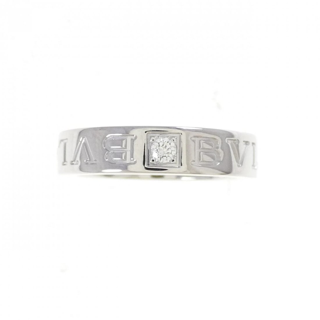 BVLGARI B.ZERO1 RING: Bvlgari B.zero1 Ring Brand: BVLGARI Type/Style: Ring Material: 750 white gold, Main Stone/Creation Natural Color: White Gold Size: US 4 Accessories: None Accessories Notice: When purchasing pre-owned
