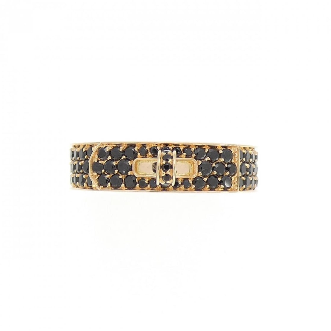 HERMES KELLY RING: Hermes Kelly Ring Brand: HERMES Type/Style: Ring Material: 750 Pink Gold, Color: pink Gold Size: US 7 Accessories: None Accessories Notice: When purchasing pre-owned goods, please refer to the photos