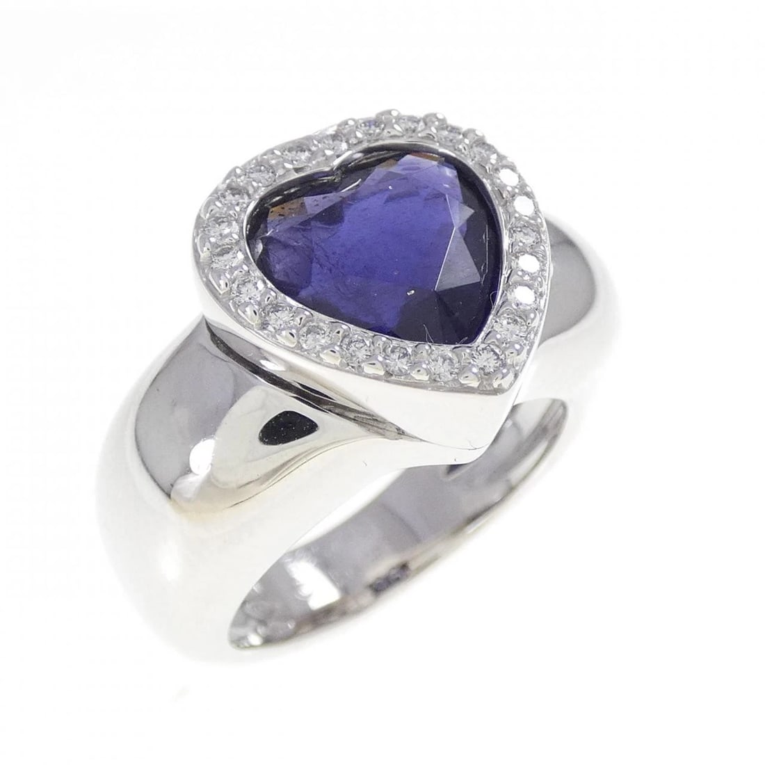 PIAGET IOLITE RING: PIAGET Iolite Ring Brand: PIAGET Type/Style: Ring Material: 750 white gold, Main Stone/Creation Iolite Secondary Stone Natural Color: None Size: US 6 3/4 Accessories: None Accessories Notice: When