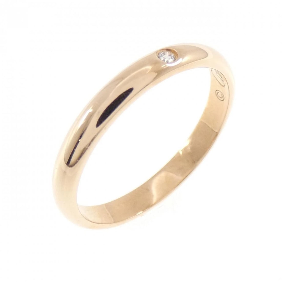 CARTIER WEDDING RING: Cartier Wedding Ring Brand: CARTIER Type/Style: Ring Material: 750 Pink Gold, Main Stone/Creation Natural Color: pink Gold Size: US 5 1/4 Accessories: None Accessories Notice: When purchasing