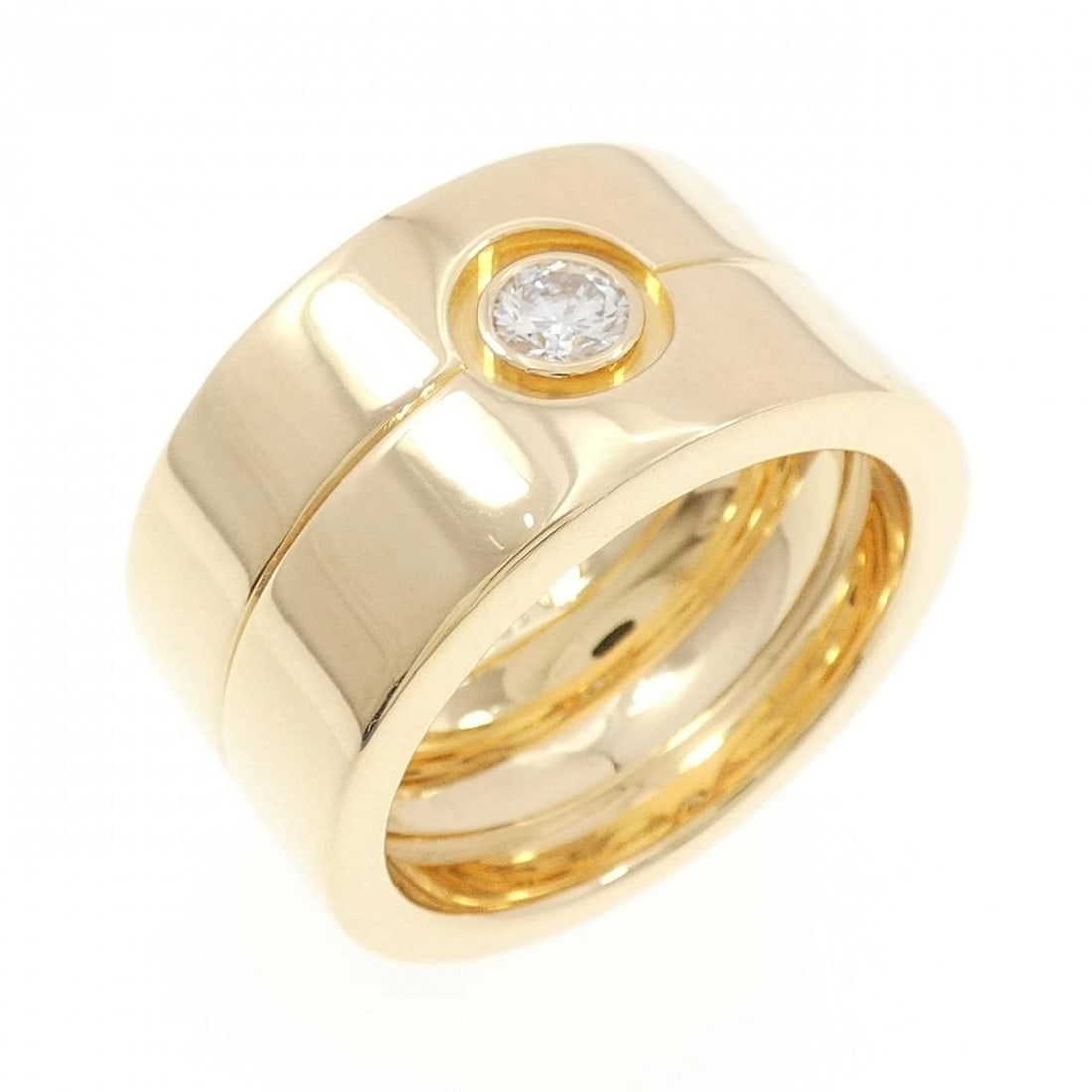 CARTIER HIGH LOVE RING: Cartier High Love Ring Brand: CARTIER Type/Style: Ring Material: 750 yellow gold, Main Stone/Creation Natural Color: yellow gold Size: US 8 1/2 Accessories: None Accessories Notice: When purchasing