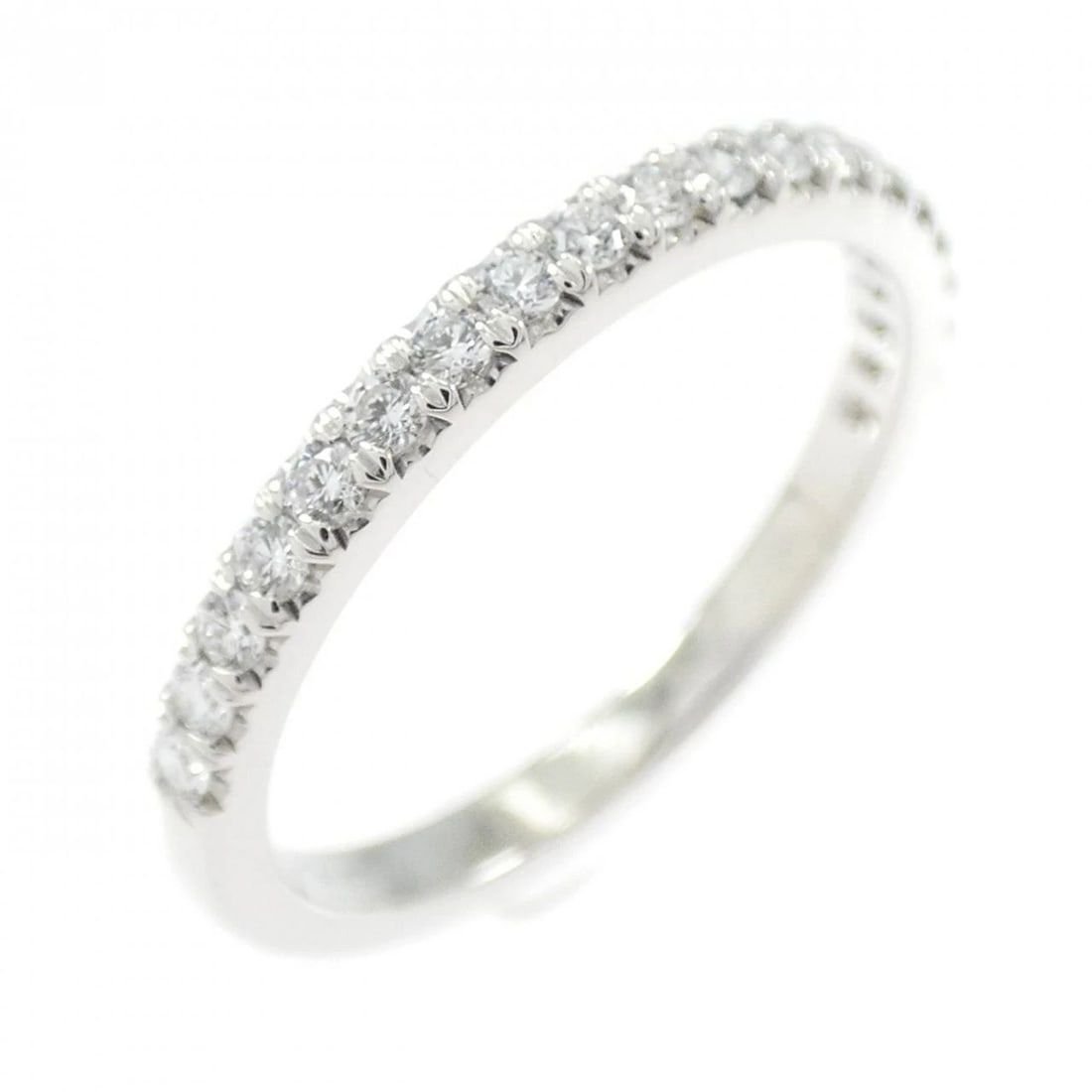 TIFFANY & CO. SOLESTE HALF CIRCLE RING: TIFFANY & Co. Soleste Half Circle Ring Brand: Type/Style: Material: Platinum950, Main Stone/Creation Natural Color: White Size: US 5 Accessories: None Accessories Notice: When purchasing pre-owned