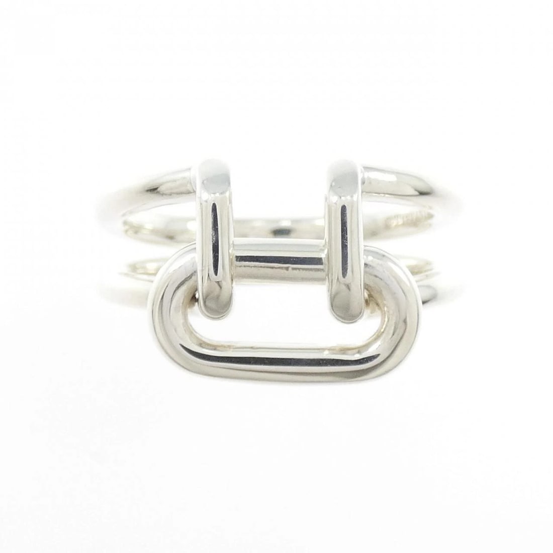 TIFFANY & CO. TWO ROW RING - 2