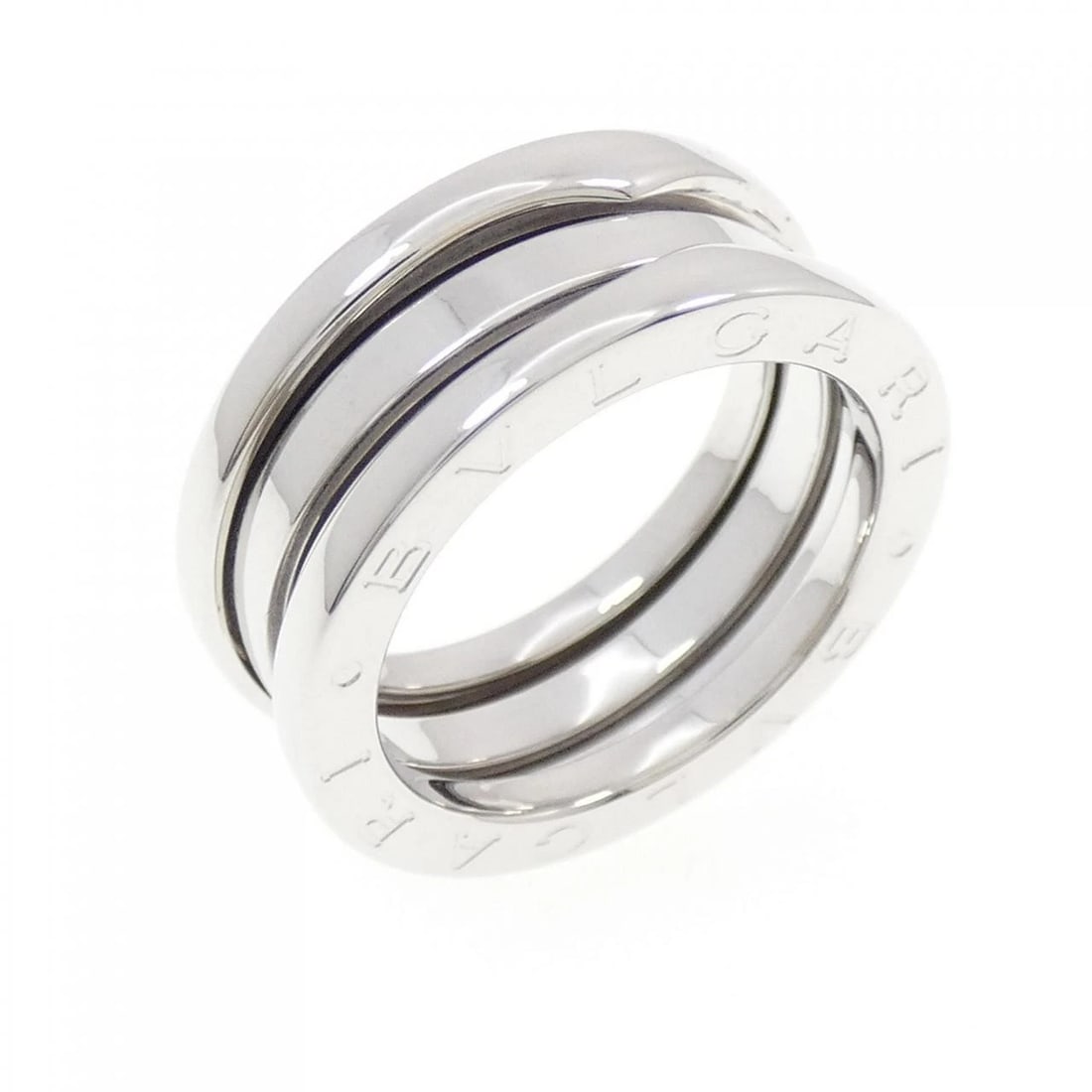 BVLGARI B.ZERO1 RING: Bvlgari B.zero1 Ring Brand: BVLGARI Type/Style: Ring Material: 750 white gold, Color: White Gold Size: US 5 1/4 Accessories: None Accessories Notice: When purchasing pre-owned goods, please refer to