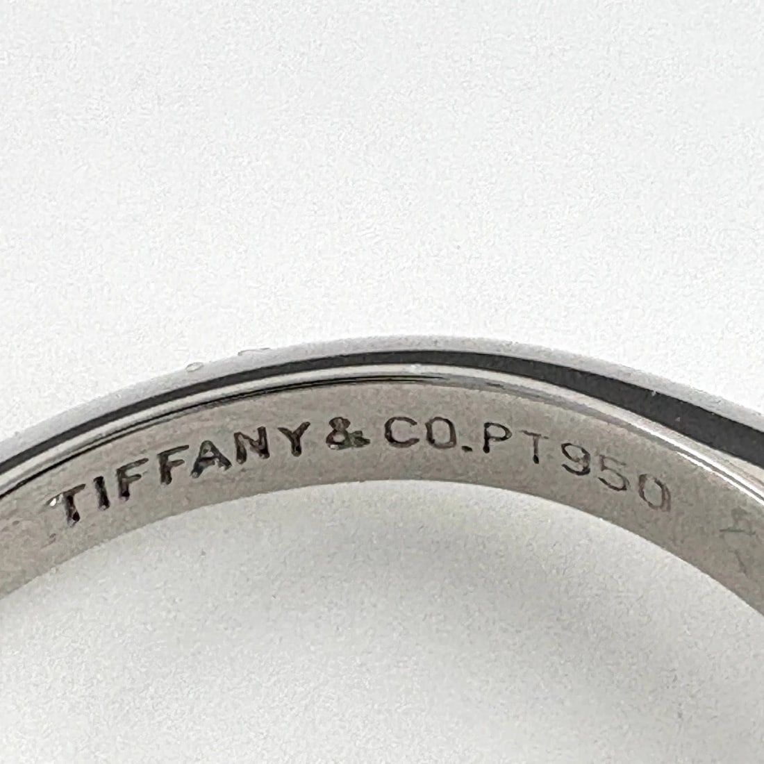 TIFFANY&CO. SOLITAIRE RING PLATINUM RING, SOLITAIRE RING - 2