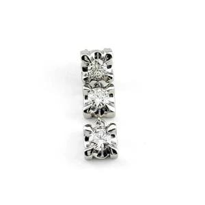 DIAMOND PENDANT HEAD PLATINUM MELEE DIAMOND: Diamond Pendant Head Platinum melee diamond Brand: Unbranded Type/Style: Pendant Head Material: Pt850, Main Stone/Creation Natural Color: PT Size: Pendant size 24.1?6.5mm(0.9") Inside diameter of the