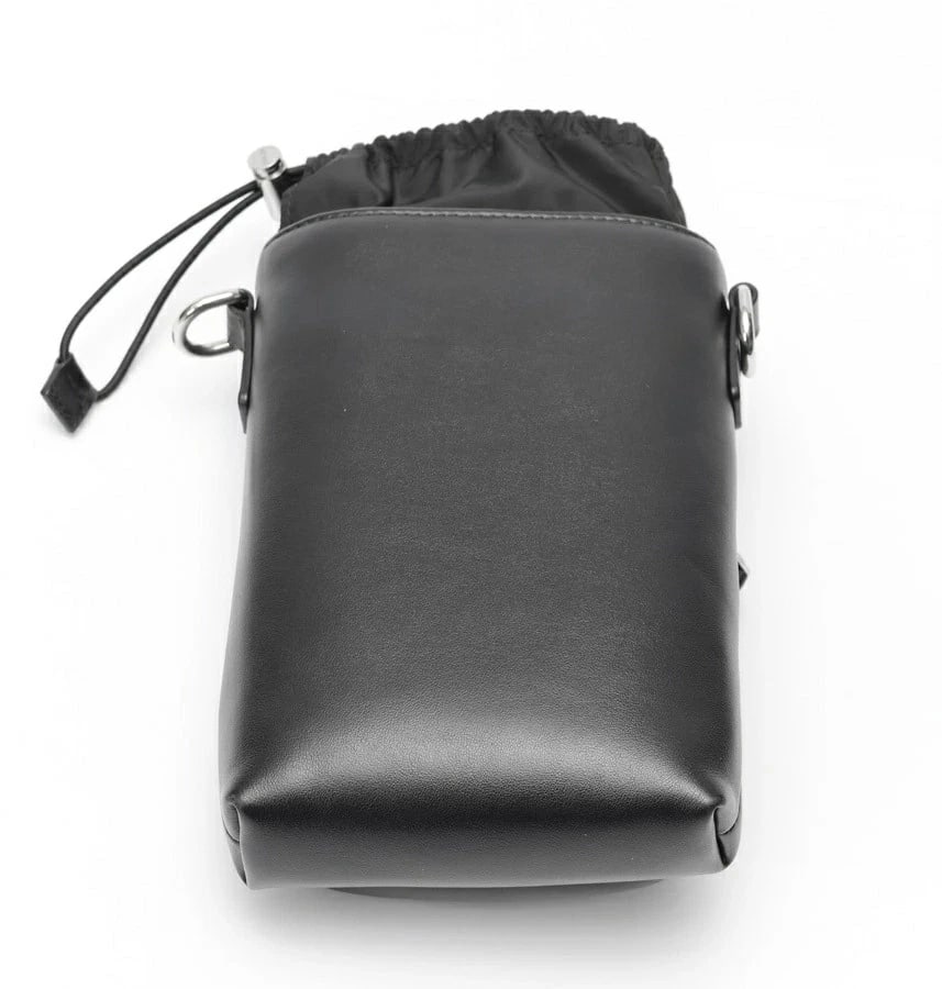 PRADA SMARTPHONE CASE SHOULDER POUCH BLACK - 5