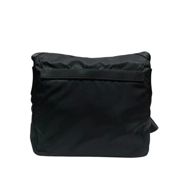 PRADA NYLON SHOULDER BAG BLACK - 3