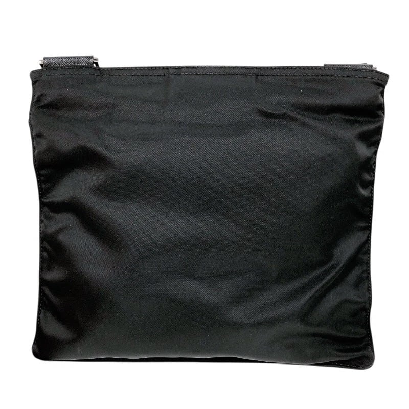 PRADA NYLON SHOULDER BAG BLACK - 2