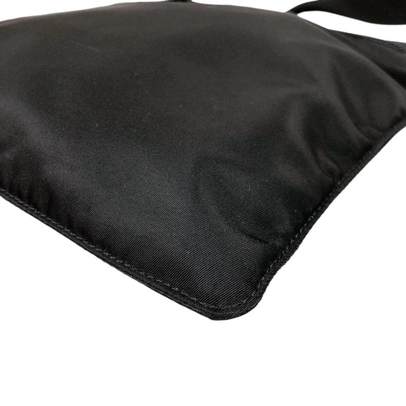 PRADA NYLON SHOULDER BAG BLACK - 5