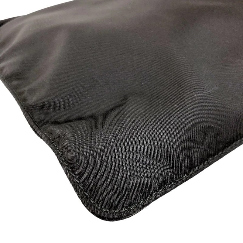 PRADA NYLON SHOULDER BAG BLACK - 6