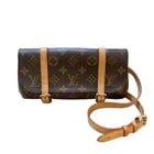 LOUIS VUITTON POCHETTE MONOGRAM SHOULDER BAG: LOUIS VUITTON Pochette Monogram Shoulder Bag Brand: LOUIS VUITTON Type/Style: Handbag Material: Monogram Color: Brown Size: W: 24cm / H: 11cm / D: 3cm Accessories: None Accessories Notice: