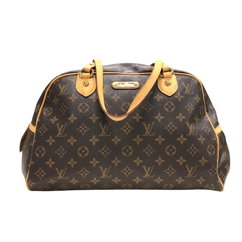 LOUIS VUITTON MONTORGUEIL GM BROWN MONOGRAM CANVAS: Louis Vuitton Montorgueil GM Brown Monogram Canvas Brand: LOUIS VUITTON Type/Style: Handbag Material: Monogram Campus Color: brown Size: W: 32cm / H: 20cm / D: 14cm Accessories: None Accessories