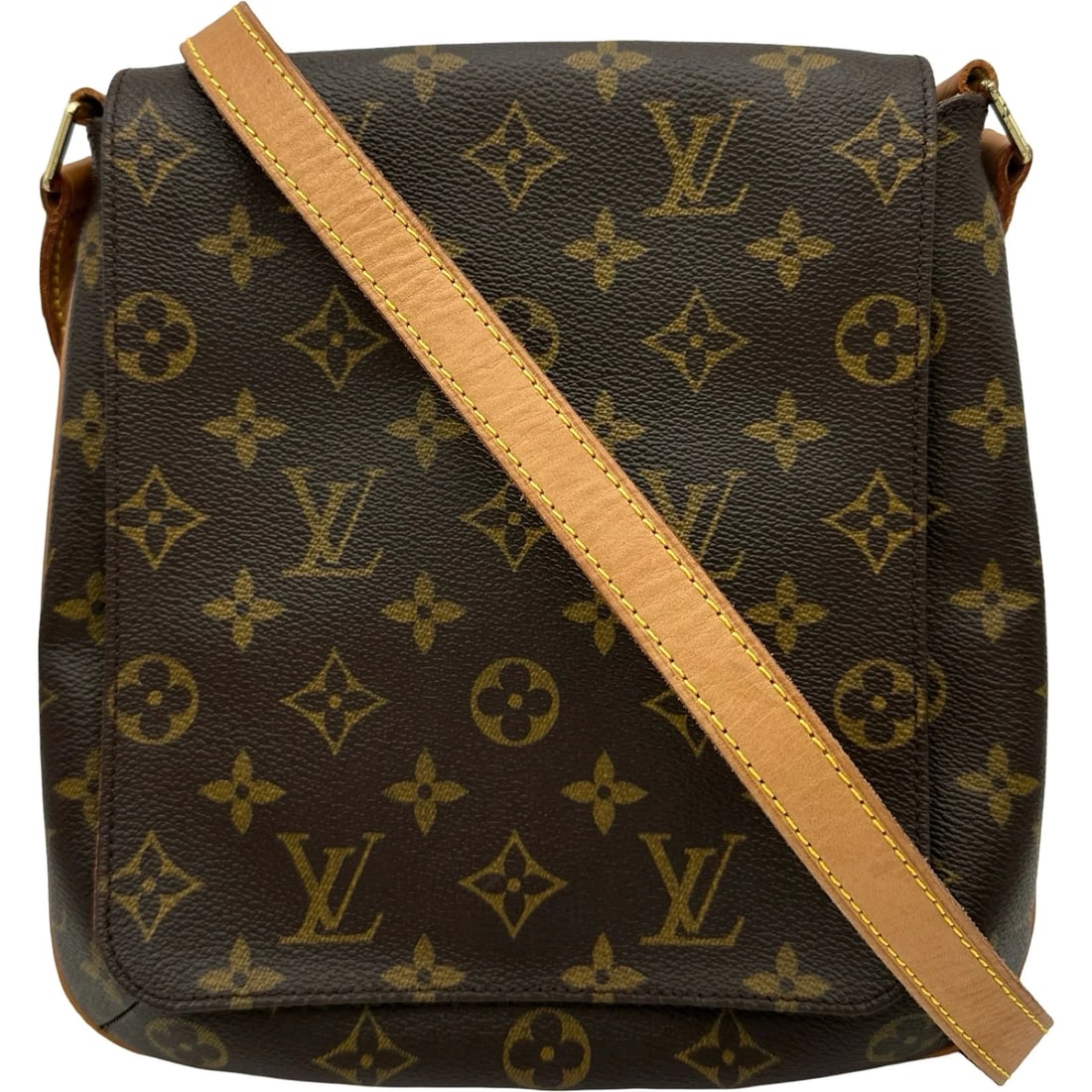 LOUIS VUITTON LONG BROWN MONOGRAM SHOULDER BAG: LOUIS VUITTON Long Brown Monogram Shoulder Bag Brand: LOUIS VUITTON Type/Style: Handbag Material: Monogram Color: Brown Size: W: 23cm / H: 24cm / D: 4cm Accessories: None Accessories Notic
