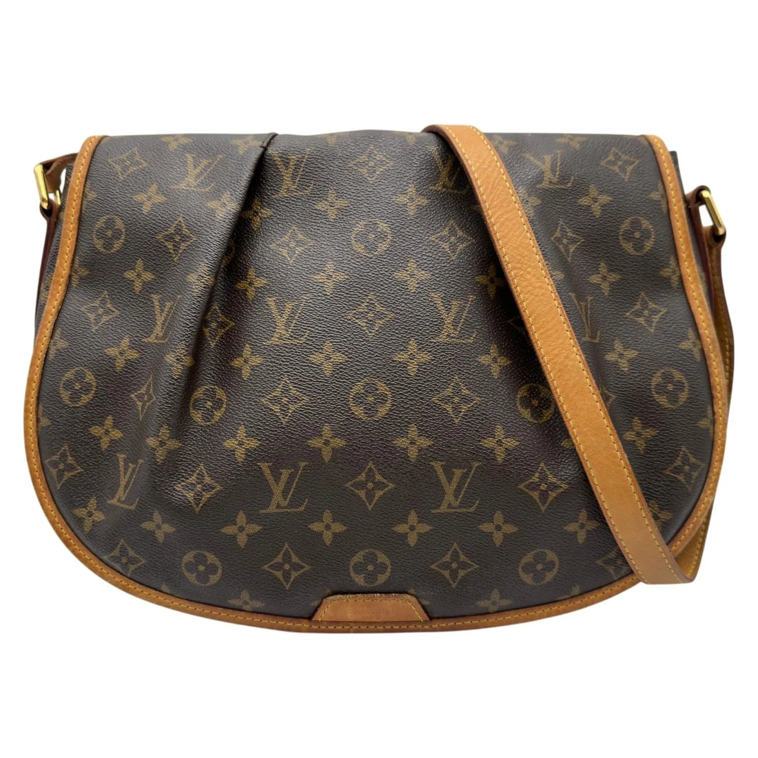 LOUIS VUITTON MENILMONTANT MM SHOULDER BAG: LOUIS VUITTON Menilmontant MM Shoulder Bag Brand: LOUIS VUITTON Type/Style: Handbag Material: Monogram/Leather Color: Brown Size: W: 30.0cm / H: 26.0cm / D: 8.0cm Accessories: None Accesso