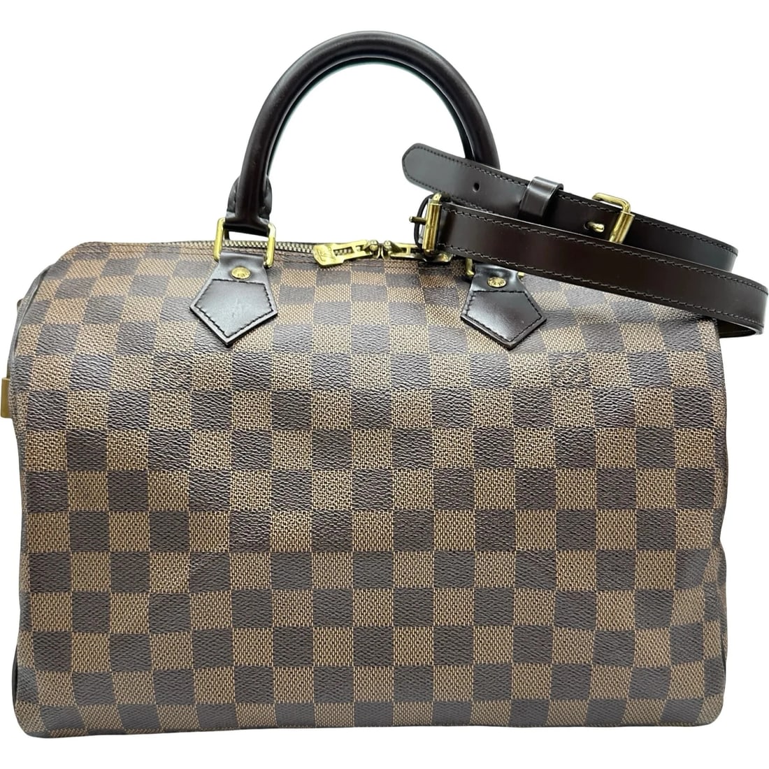 LOUIS VUITTON BANDOULI?RE 30 DAMIER SHOULDER BAG: LOUIS VUITTON Bandouli?re 30 Damier Shoulder Bag Brand: LOUIS VUITTON Type/Style: Handbag Material: Damier Color: Brown Size: W: 30cm / H: 22cm / D: 18cm Accessories: None Accessories Notice: When