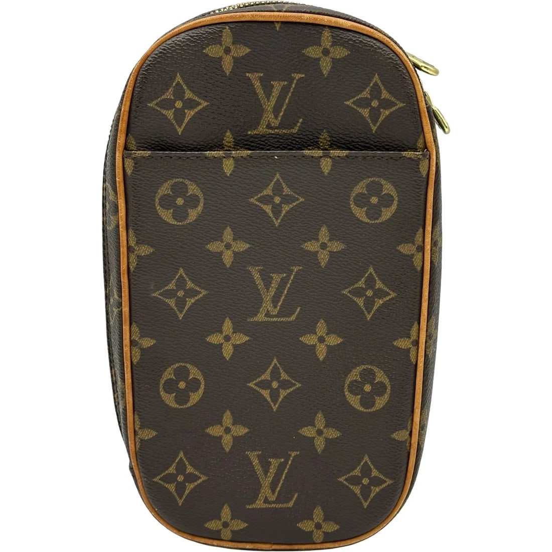 LOUIS VUITTON POCHETTE GANGE MONOGRAM BODY BAG: LOUIS VUITTON Pochette Gange Monogram Body Bag Brand: LOUIS VUITTON Type/Style: Handbag Material: Monogram Color: Brown Size: W: 12cm / H: 22cm / D: 4.5cm Accessories: None Accessories Notice: When