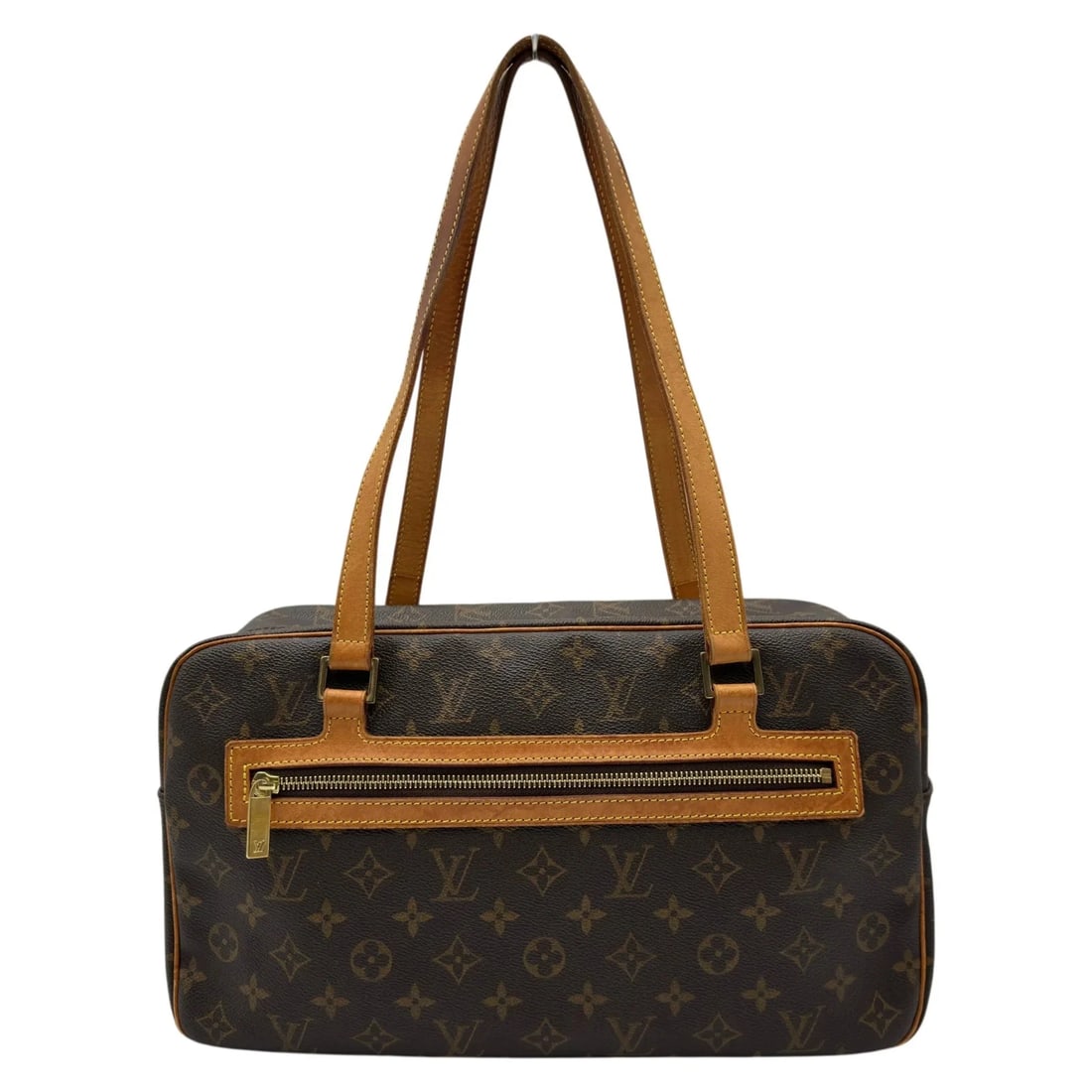 LOUIS VUITTON CITE GM SHOULDER BAG: LOUIS VUITTON Cite GM Shoulder Bag Brand: LOUIS VUITTON Type/Style: Handbag Material: Monogram/Leather Color: brown Size: W: 36.0cm / H: 21.0cm / D: 10.0cm Accessories: None Accessories Notice: When