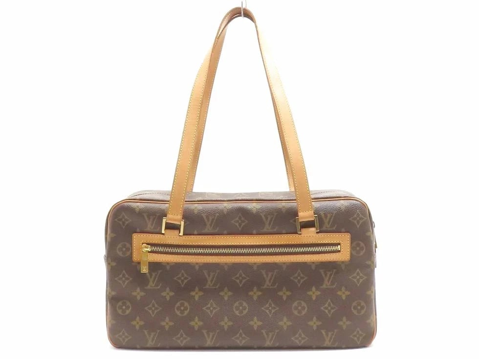 LOUIS VUITTON MONOGRAM CITE GM SHOULDER BAG: Louis Vuitton Monogram Cite GM Shoulder Bag Brand: LOUIS VUITTON Type/Style: Handbag Material: Monogram Color: none Size: W 38 ? H 21 ? G 13cm Accessories: None Accessories Notice: When purchasing