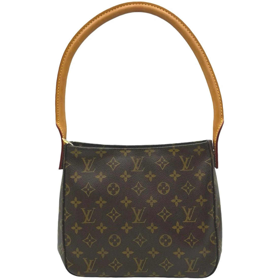 LOUIS VUITTON LOOPING MM BROWN MONOGRAM SHOULDER BAG: LOUIS VUITTON Looping MM Brown Monogram Shoulder Bag Brand: LOUIS VUITTON Type/Style: Handbag Material: Monogram Color: brown Size: W: 23.5cm / H: 21cm / D: 10cm Accessories: None Accessories Notice: