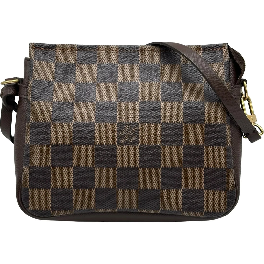 LOUIS VUITTON TROUSSES MAKEUP BROWN DAMIER: LOUIS VUITTON Trousses Makeup Brown Damier Brand: LOUIS VUITTON Type/Style: Handbag Material: Damier Color: brown Size: W: 16.5cm / H: 13.5cm / D: 5cm Accessories: None Accessories Notice: