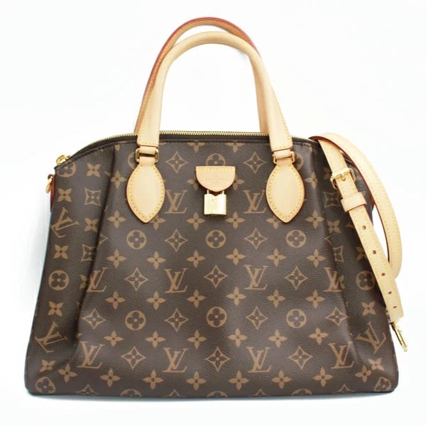 LOUIS VUITTON RIVOLI MM MONOGRAM CANVAS: Louis Vuitton Rivoli MM Monogram Canvas Brand: Louis Vuitton Type/Style: Handbag Material: Monogram Canvas Color: Brown Size: W:35cm ? H:25.5cm ? D:11cm Accessories: None Accessories Notic