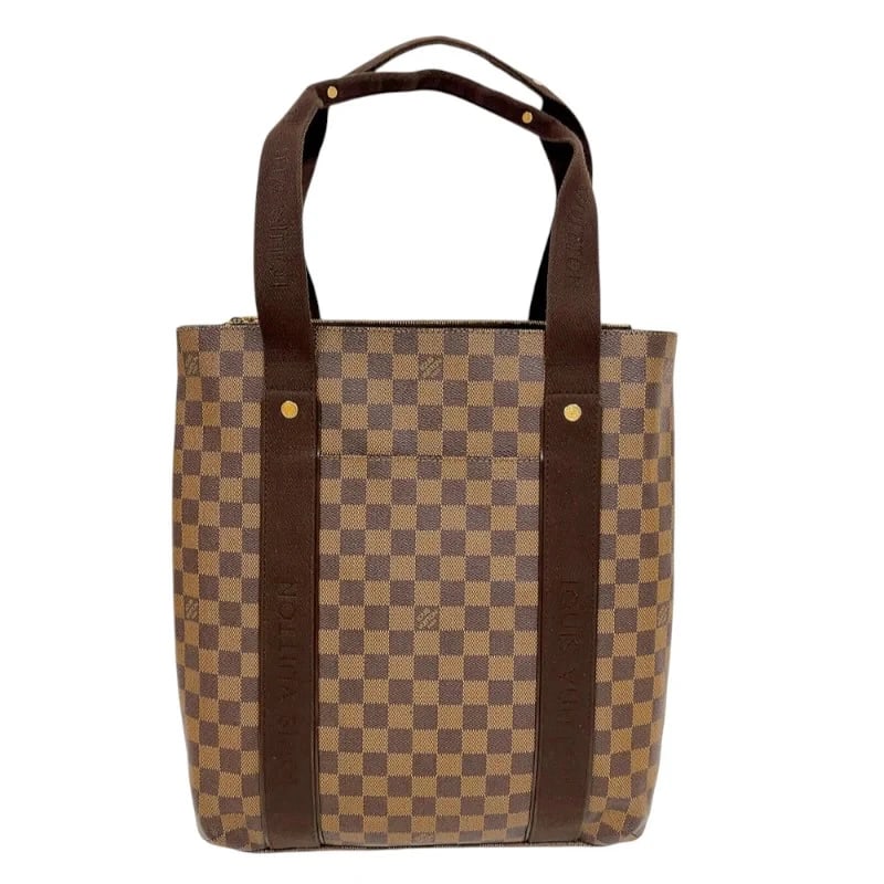 LOUIS VUITTON CABAS BEAUBOURG BROWN DAMIER TOTE: LOUIS VUITTON Cabas Beaubourg Brown Damier Tote Brand: LOUIS VUITTON Type/Style: Handbag Material: Damier Color: Brown Size: W: 32cm / H: 37cm / D: 8cm Accessories: None Accessories Notice: When