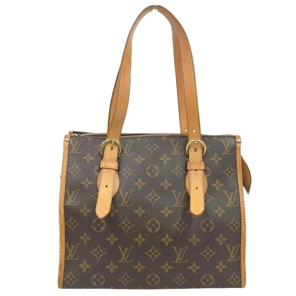 LOUIS VUITTON MONOGRAM POPINCOURT HAUT TOTE BAG: LOUIS VUITTON Monogram Popincourt Haut Tote Bag Brand: Louis Vuitton Type/Style: Tote Bag Material: Monogram Color: Brown Size: W: 27.5cm / H: 23cm / D: 13cm Accessories: None Accessories Notice: