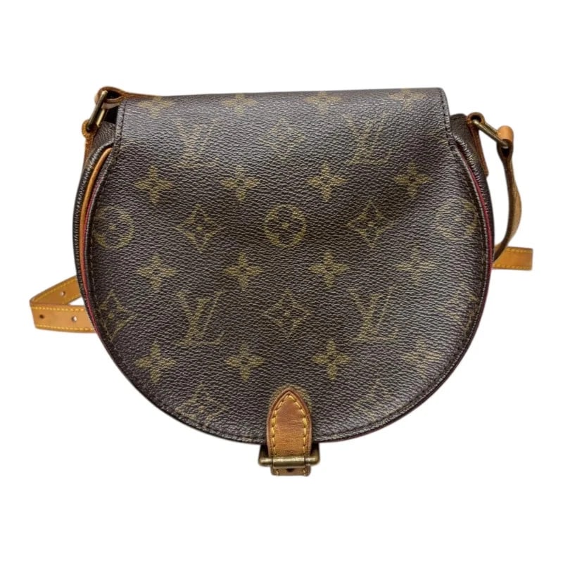 LOUIS VUITTON TAMBOURIN MONOGRAM SHOULDER BAG: LOUIS VUITTON Tambourin Monogram Shoulder Bag Brand: LOUIS VUITTON Type/Style: Handbag Material: Monogram Color: none Size: W: 18cm / H: 16cm / D: 8cm Accessories: None Accessories Notice: When