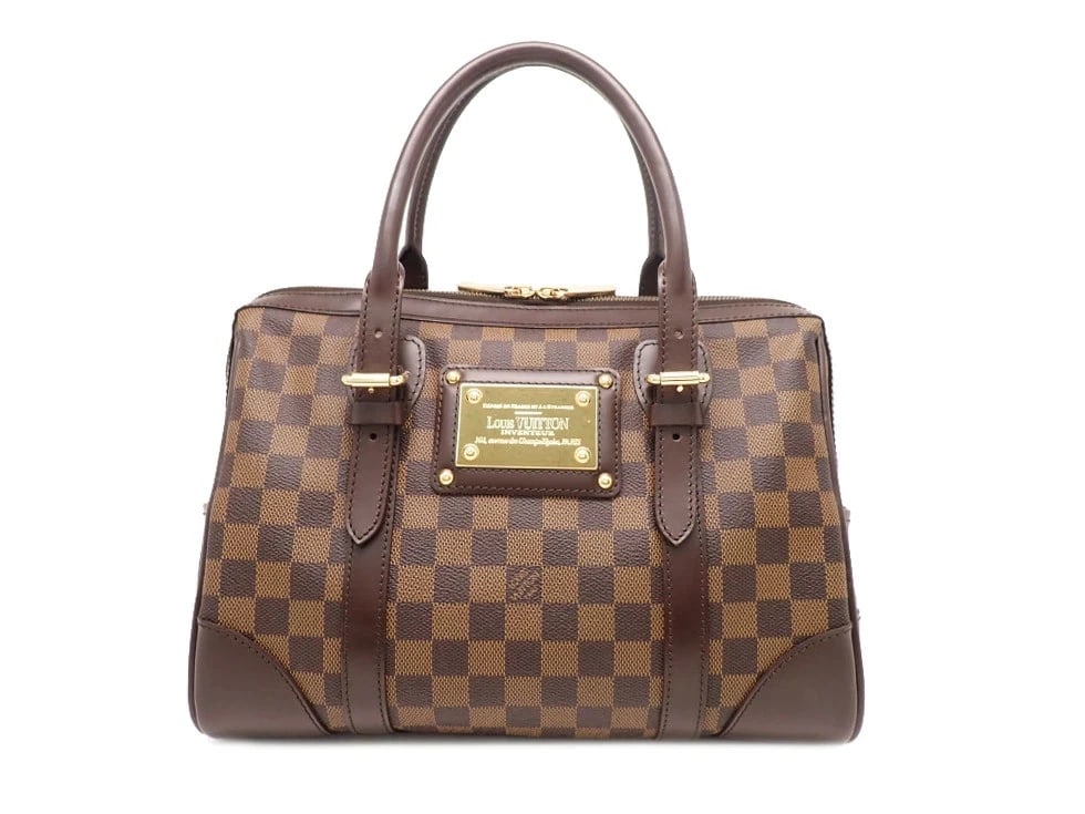 LOUIS VUITTON DAMIER BERKELEY HANDBAG: Louis Vuitton Damier Berkeley Handbag Brand: LOUIS VUITTON Type/Style: Handbag Material: Damier Color: none Size: W 31.5 ? H 21.5 ? G 19.5 cm Accessories: None Accessories Notice: When purchasing