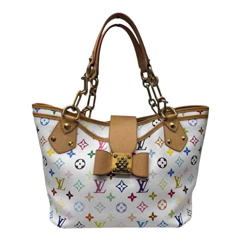 LOUIS VUITTON ANNIE GM MONOGRAM MULTICOLOR HANDBAG: Louis Vuitton Annie GM Monogram Multicolor Handbag Brand: LOUIS VUITTON Type/Style: Handbag Material: none Color: Monogram Multicolor Size: W: 30cm / H: 24cm / D: 20cm Accessories: None Accessories