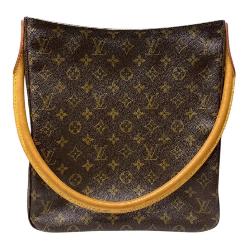 LOUIS VUITTON LOOPING GM MONOGRAM SHOULDER BAG: LOUIS VUITTON Looping GM Monogram Shoulder Bag Brand: LOUIS VUITTON Type/Style: Handbag Material: Monogram Color: none Size: W: 30cm / H: 30cm / D: 10cm Accessories: None Accessories Notice: When