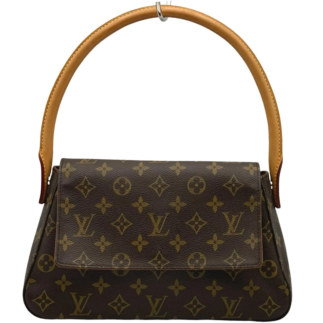 LOUIS VUITTON MINI LOOPING MONOGRAM HANDBAG: LOUIS VUITTON Mini Looping Monogram Handbag Brand: LOUIS VUITTON Type/Style: Handbag Material: Monogram Color: Brown Size: W: 28cm / H: 17cm / D: 9cm Accessories: None Accessories Notice: