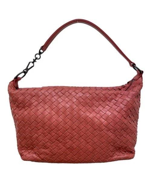 BOTTEGA VENETA INTRECCIATO ONE SHOULDER BAG: BOTTEGA VENETA Intrecciato One Shoulder Bag Brand: BOTTEGA VENETA Type/Style: Handbag Material: Leather Color: Brown Size: H:15.5cm / W:25cm / D:11.5cm Accessories: None Accessories Notice: When