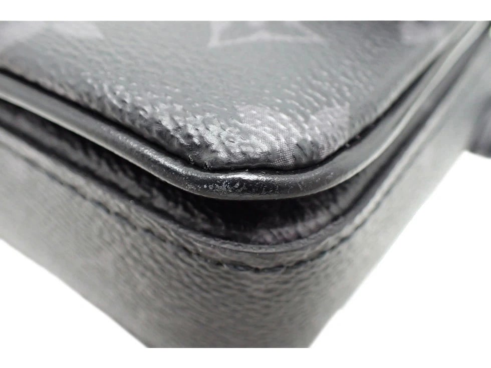 LOUIS VUITTON MONOGRAM ECLIPSE MONTSOURIS SHOULDER BAG - 5