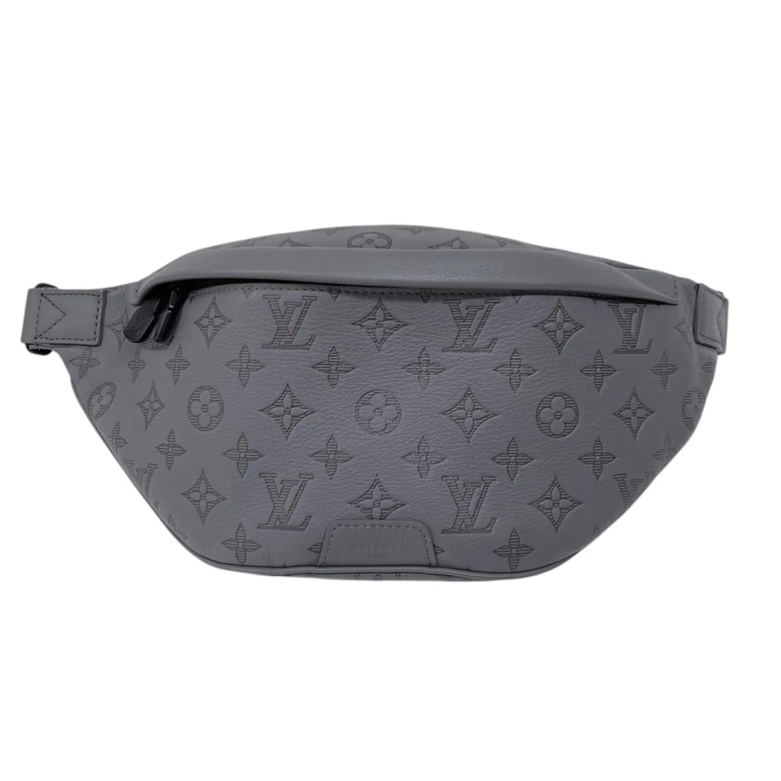 LOUIS VUITTON DISCOVERY BUMBAG MONOGRAM SHADOW BODY BAG: LOUIS VUITTON Discovery Bumbag Monogram Shadow Body Bag Brand: LOUIS VUITTON Type/Style: Handbag Material: Monogram Shadow Color: Gri Size: W: 39cm / H: 15cm / D: 9cm Accessories: None Accessories