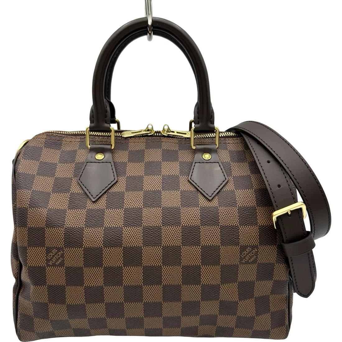 LOUIS VUITTON SPEEDY BANDOULI?RE 25 DAMIER CANVAS: Louis Vuitton Speedy Bandouli?re 25 Damier Canvas Brand: LOUIS VUITTON Type/Style: Handbag Material: Damier Canvas Color: brown Size: W: 25cm / H: 18cm / D: 15cm Accessories: None Accessor
