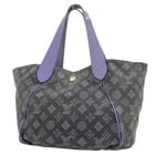 LOUIS VUITTON MONOGRAM PM TOTE BAG MARINE: LOUIS VUITTON Monogram PM Tote Bag Marine Brand: Louis Vuitton Type/Style: Tote Bag Material: Canvas Color: Purple Size: W: 52cm / H: 24cm / D: 28cm Accessories: None Accessories Notice: When