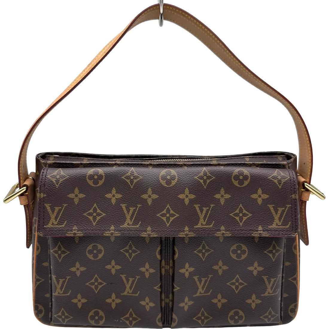 LOUIS VUITTON VIVA-CITE GM MONOGRAM CANVAS SHOULDER BAG: LOUIS VUITTON Viva-Cite GM Monogram Canvas Shoulder Bag Brand: LOUIS VUITTON Type/Style: Handbag Material: Monogram Canvas Color: brown Size: W: 32cm / H: 20cm / D: 10cm Accessories: None