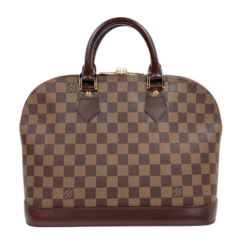 LOUIS VUITTON ALMA PM BROWN DAMIER HANDBAG: Louis Vuitton Alma PM Brown Damier Handbag Brand: LOUIS VUITTON Type/Style: Handbag Material: Damier Color: brown Size: W: 30cm / H: 23cm / D: 16cm Accessories: None Accessories Notice: Wh