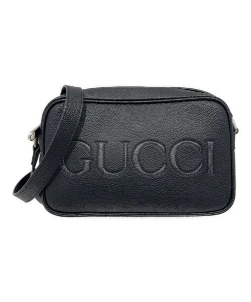 GUCCI LOGO LEATHER SHOULDER BAG (1 of 6)