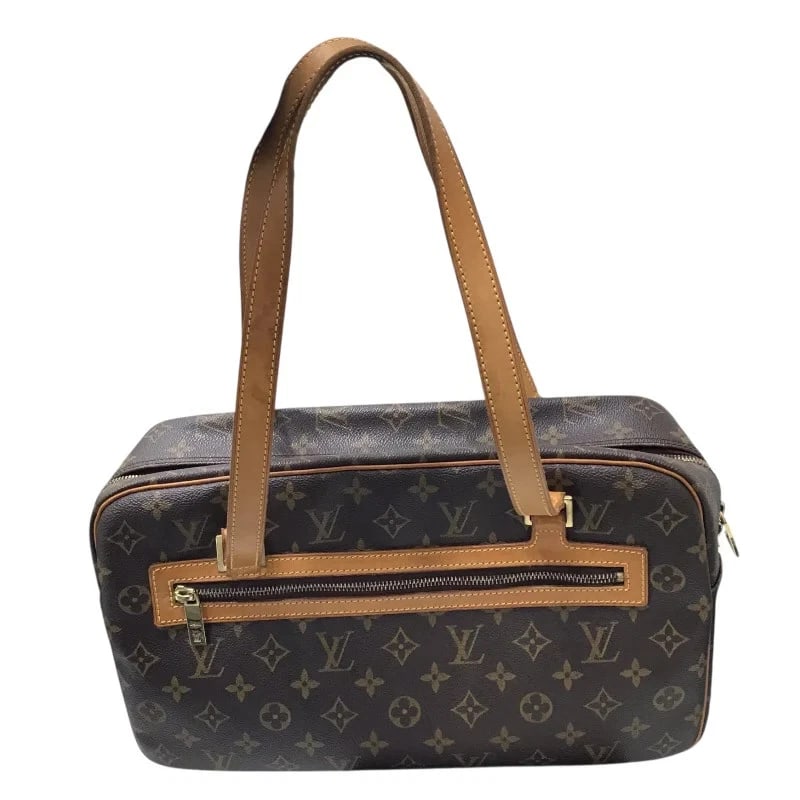 LOUIS VUITTON CITE GM BROWN PVC SHOULDER BAG: Louis Vuitton Cite GM Brown PVC Shoulder Bag Brand: LOUIS VUITTON Type/Style: Handbag Material: Pvc Color: brown Size: W: 36cm / H: 21.5cm / D: 10.5cm Accessories: None Accessories Notice: