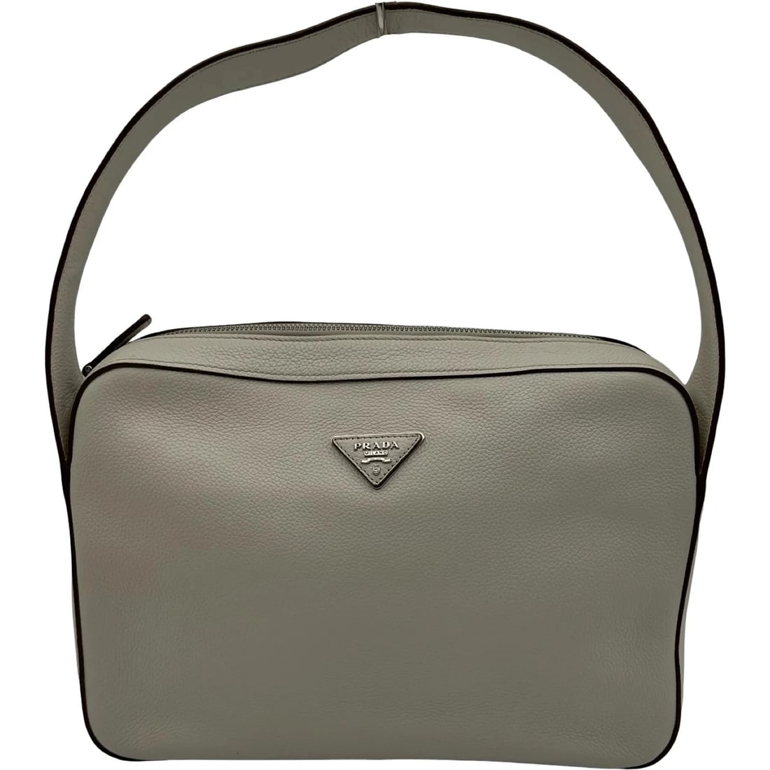 PRADA SHOULDER BAG WHITE SHOULDER BAG: PRADA Shoulder Bag White Shoulder Bag Brand: PRADA Type/Style: Handbag Material: Leather Color: white Size: W: 32.5cm / H: 22.5cm / D: 8.5cm Accessories: None Accessories Notice: When purc