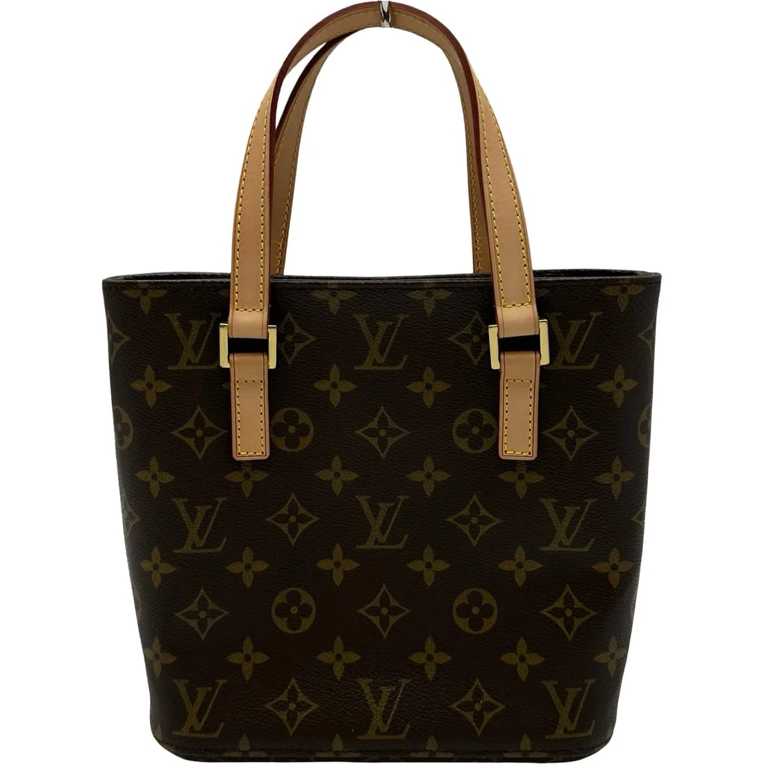 LOUIS VUITTON PM BROWN MONOGRAM HANDBAG - 3